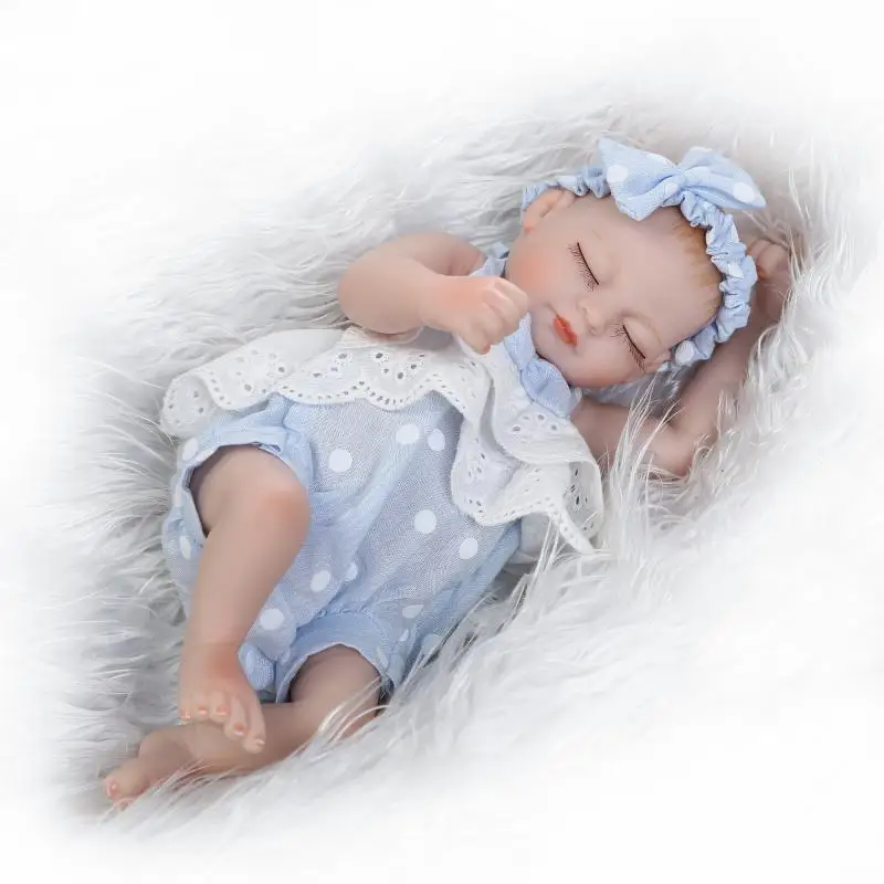 Кукла Bebe reborn Мини Размер 26 см полностью силиконовая кукла детские куклы игрушки