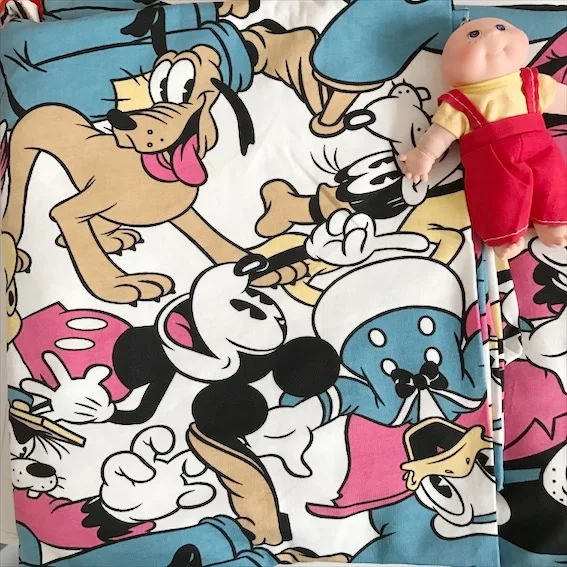 Милый мультфильм Дональд Дак Микки Маус Гуфи плюто лайкра хлопок Скрапбукинг
