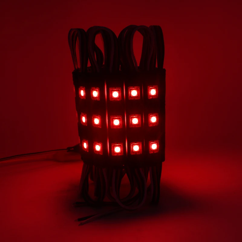 SZYOUMY Новое поступление SMD 5050 Светодиодный модуль RGB 3 светодиода черный корпус с
