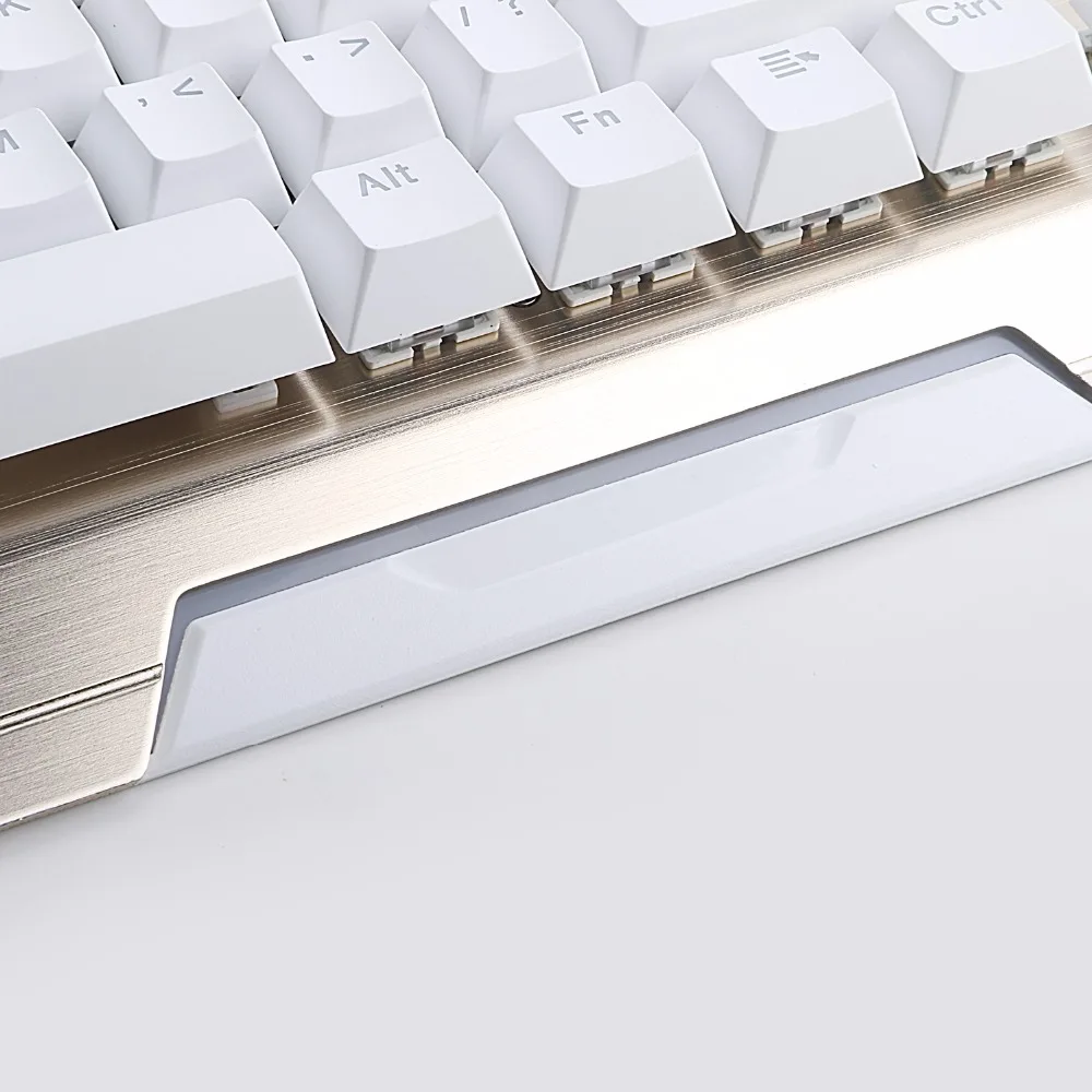 X3000 белая механическая клавиатура со светодиодной радужной подсветкой