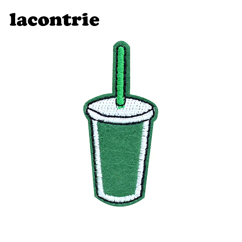 Зеленые патчи для напитков нашивки одежды наклейки аксессуары 5 шт.|patches for clothing