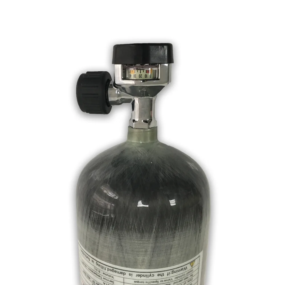 AC921 Acecare 4500Psi воздушно-дыхательный PCP цилиндр из углеродного волокна HPA бак сжатого