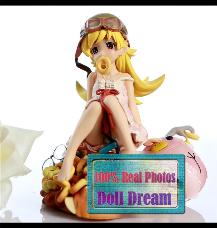 15 см аниме мультфильм моногатари Nisemonogatari Oshino Shinobu ПВХ экшн фигурка Коллекционная