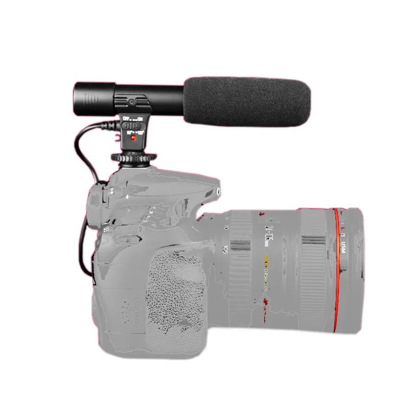 Микрофон для камеры Профессиональный интервьюер ручной проводной микрофон