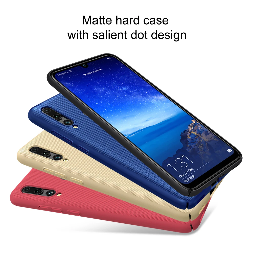 Матовый чехол Nillkin для Huawei P Smart + 2019/P Plus 2019 суперматовый защитный мобильного