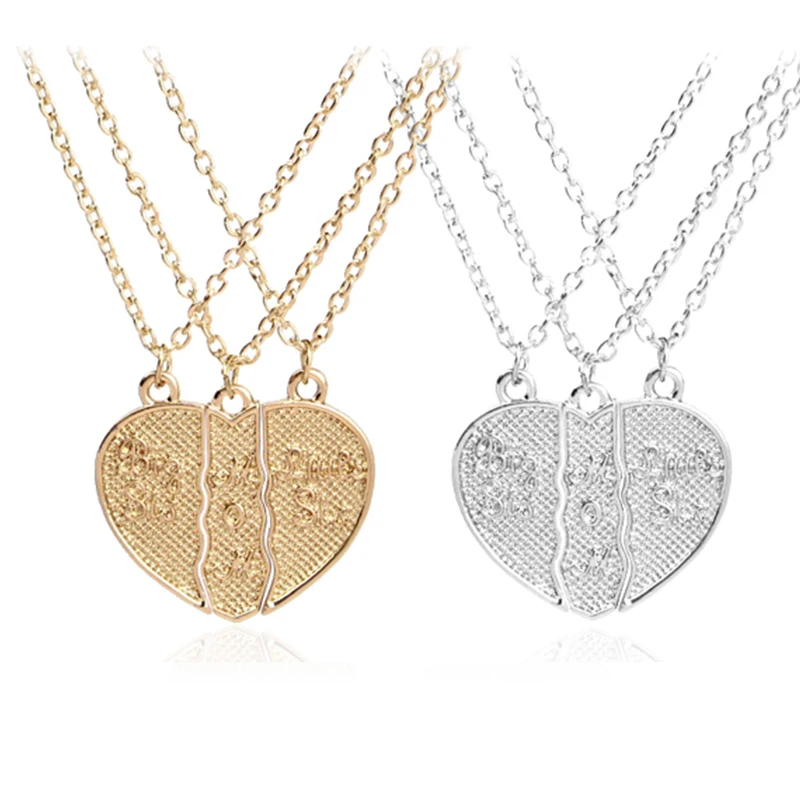 Ожерелья 3 шт./компл. с изображением мамы и маленькой ожерелья большой длины