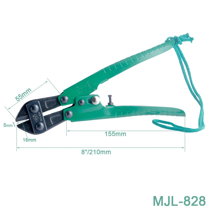 MJL 8'' Bolt Cutter Pliers Multi-function Cable Wire Clippers Hand Tools | Инструменты