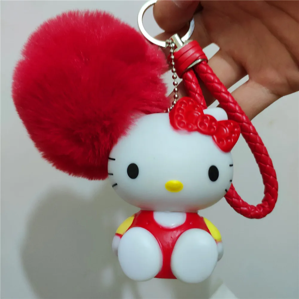 2018 рисунок Hello Kitty Для женщин брелок куранты милый мультфильм подарок для девочек
