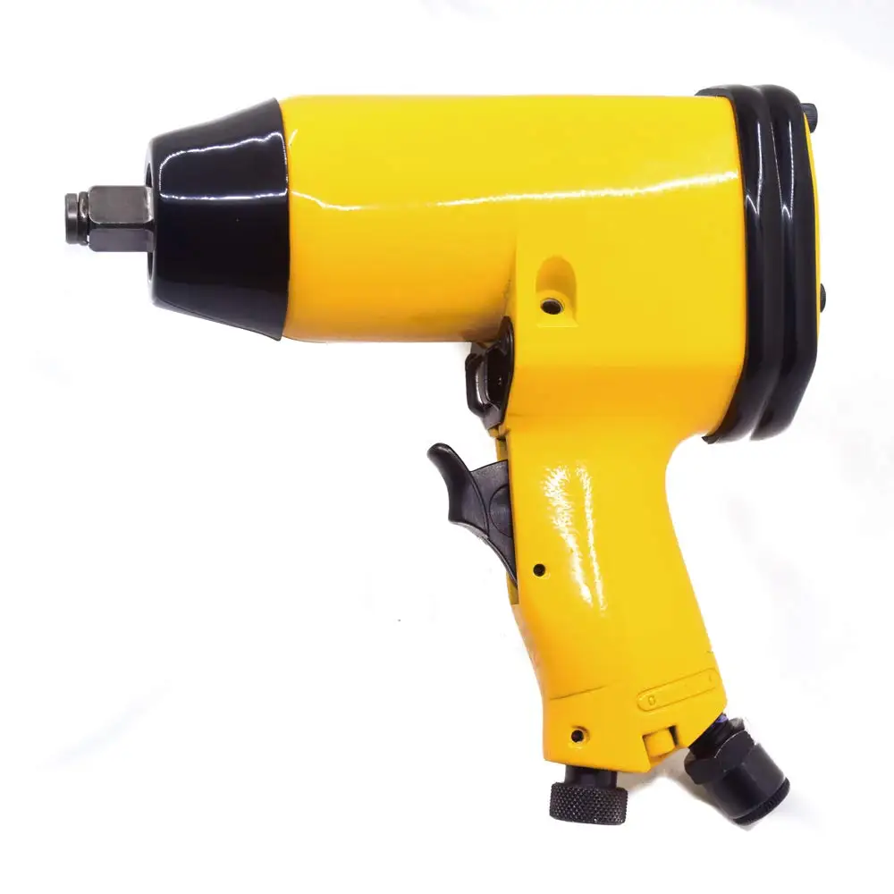 Air Impact Wrench Пневматический ударный гайковерт 1/2 дюймов, пневматический гаечный ключ, пистолет для ремонта авто, гаечный ключ для автомобильных шин, инструмент для ремонта колес, контактное сцепление, 440нм крутящий момент - Цвет: Air Impact Wrench