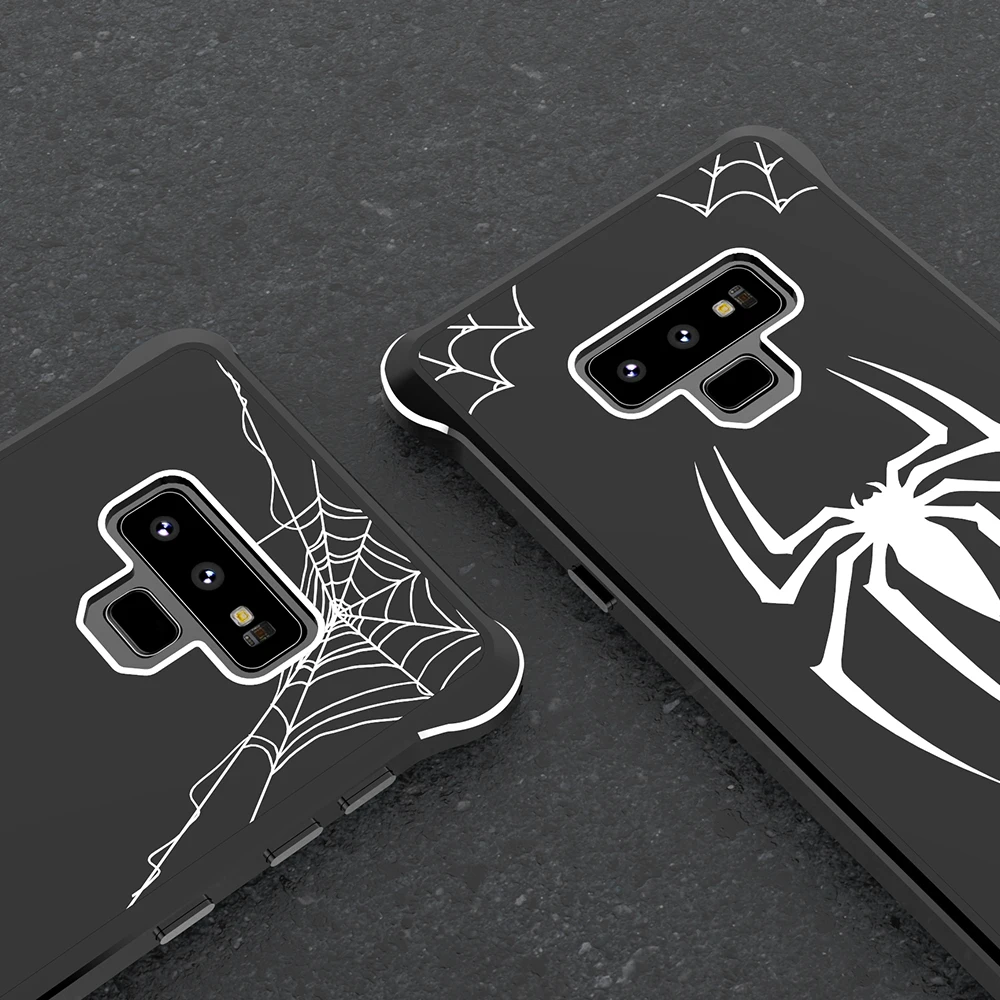 R JUST новинка противоударный металлический бампер чехол для Samsung Galaxy Note 9 8 Note9 Note8