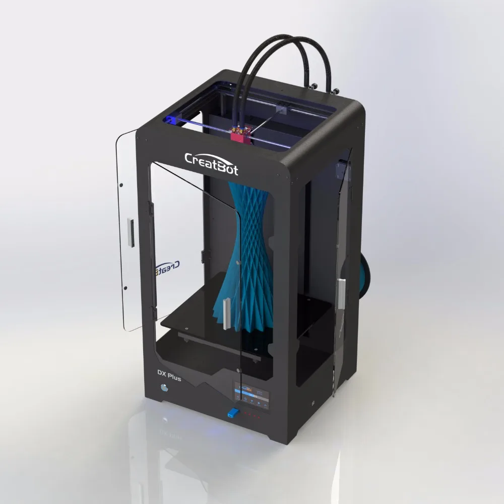 CreatBot 3d принтер DX Plus02 300*250*520 мм двойной экструдированный металлический каркас Большая печать DIY ABS