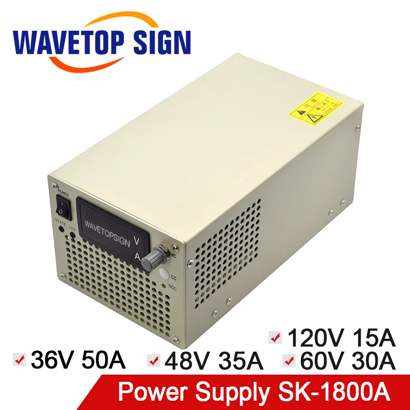 Импульсный источник питания WaveTopSign SK 1800A 36 В 50 А 48 35 60 30 120 15 используется для