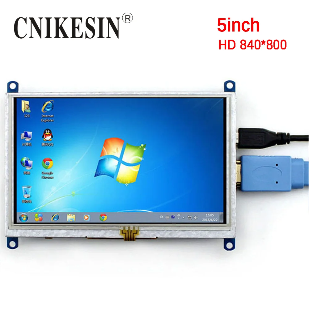 CNIKESIN 5 дюймов HDMI ЖК-дисплей Экран дисплея Дисплей er Применение Raspberry pi 3 поколения