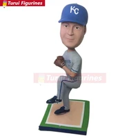 kc royals fans boyfriend gift personalized clay figurines based on customers photos baseball gift kc royals gift boyfriend chri