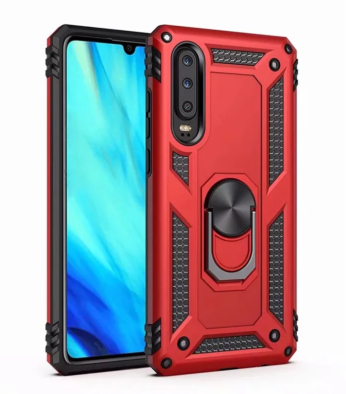 Чехол для huawei P30 Pro, автомобильный держатель, магнитный кронштейн, кольцо на палец, чехол для huawei P30 Lite P30, противоударный чехол на заднюю панель