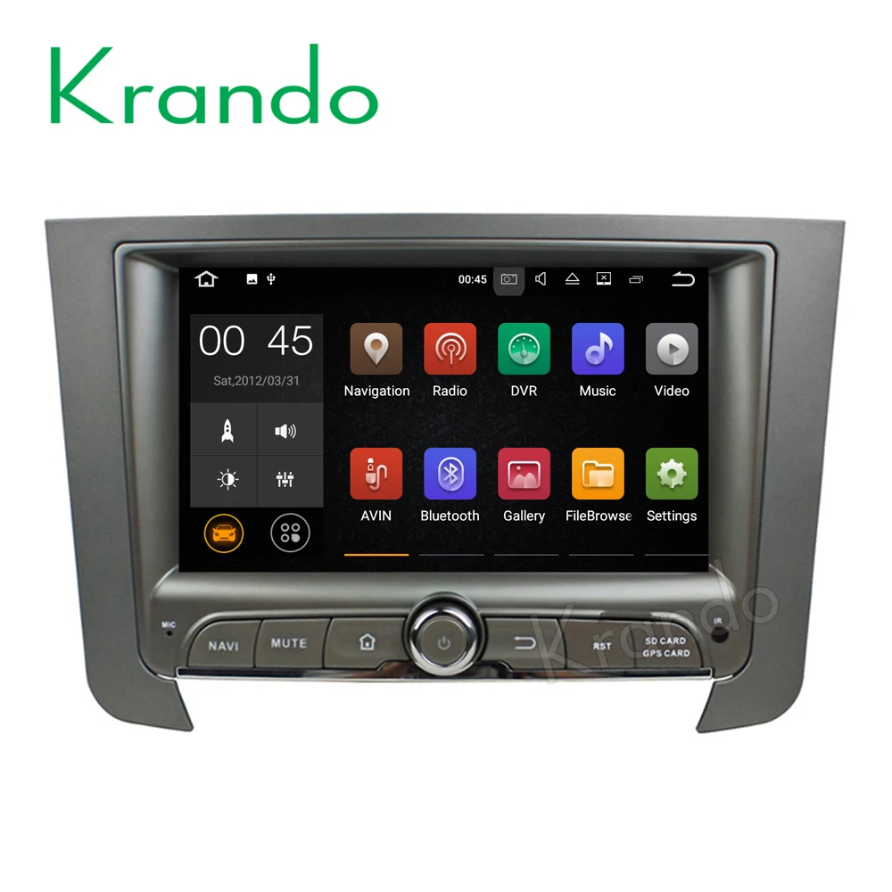 Krando 7 &quotAndroid 8 0 для Ssangyong Rexton 2014 + Автомобильная навигационная и мультимедийная
