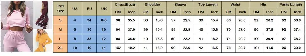 Женский спортивный костюм из 2 предметов толстовка с капюшоном укороченный топ