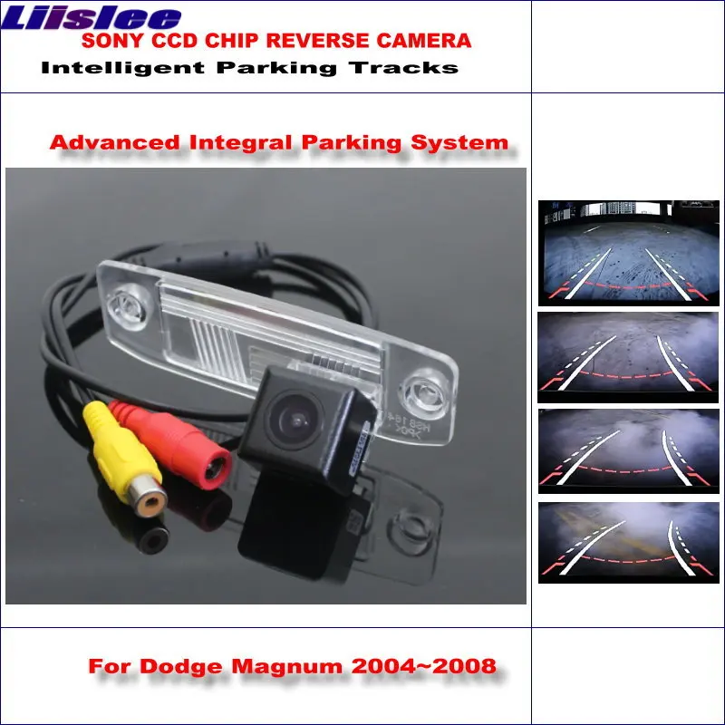 

HD CCD SONY Rear Camera For Dodge Magnum 2004~2008 Intelligent Parking Tracks Reverse Backup / NTSC RCA AUX 580 TV Lines