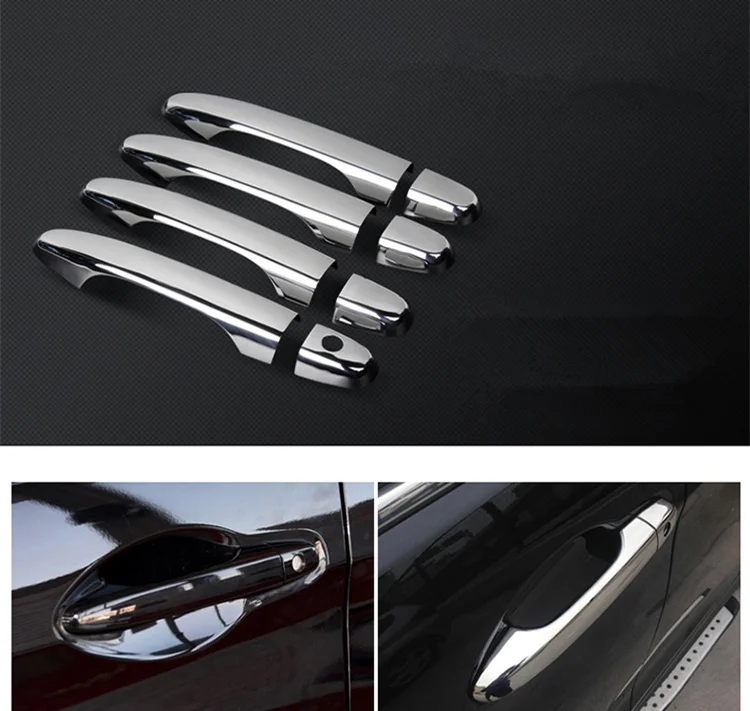 

Для Honda CR-V CRV / Civic 2012 2013 2014 2015 2016 Новая хромированные покрытия для дверных ручек отделка Бесплатная доставка автомобильные аксессуары