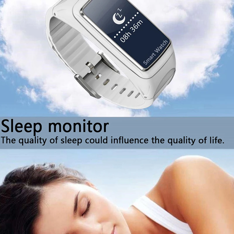 Itormis Bluetooth Smart Band Фитнес браслет TalkBand гарнитуры наушники Спорт Сердце ratetracker ответ