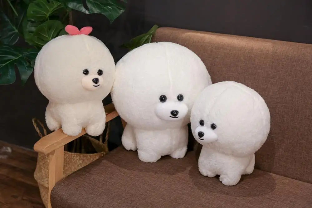 2019 Новый Вт 30 40 см Bichon Frise кукла с милой собачкой плюшевые игрушки для девочек
