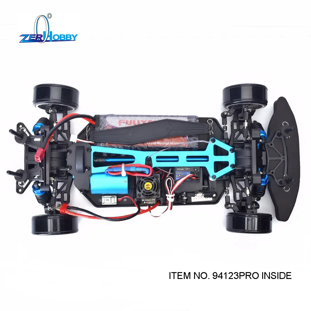 HSP Rc автомобиль 1/10 электрическая мощность 4wd на дороге Rc Дрифт автомобиль бесщеточный гоночный FlyingFish 94123 высокая скорость хобби дистанционное управление RC автомобиль - Цвет: BLUE PRO