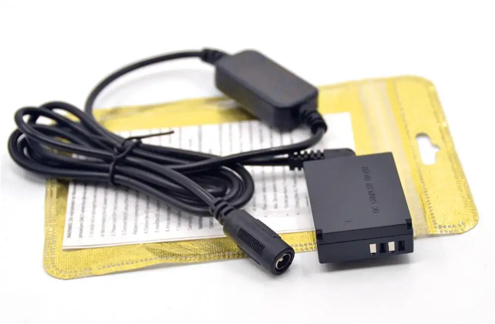 ACK-E12 зарядное устройство понижающий кабель питания+ DR-E12 DC муфта LP-E12 манекен батарея для камер Canon EOS M M2 EOS-M50 EOS M10 M50 M100