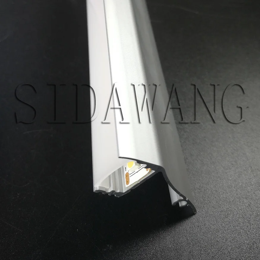 1 м настенное крепление светодиодные полосы Алюминий профиль 1000 мм лампы для