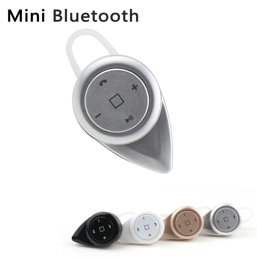Мини Стерео Наушники Daono с Bluetooth 4.0 Наушники-Вкладыши Беспроводные С Микрофоном