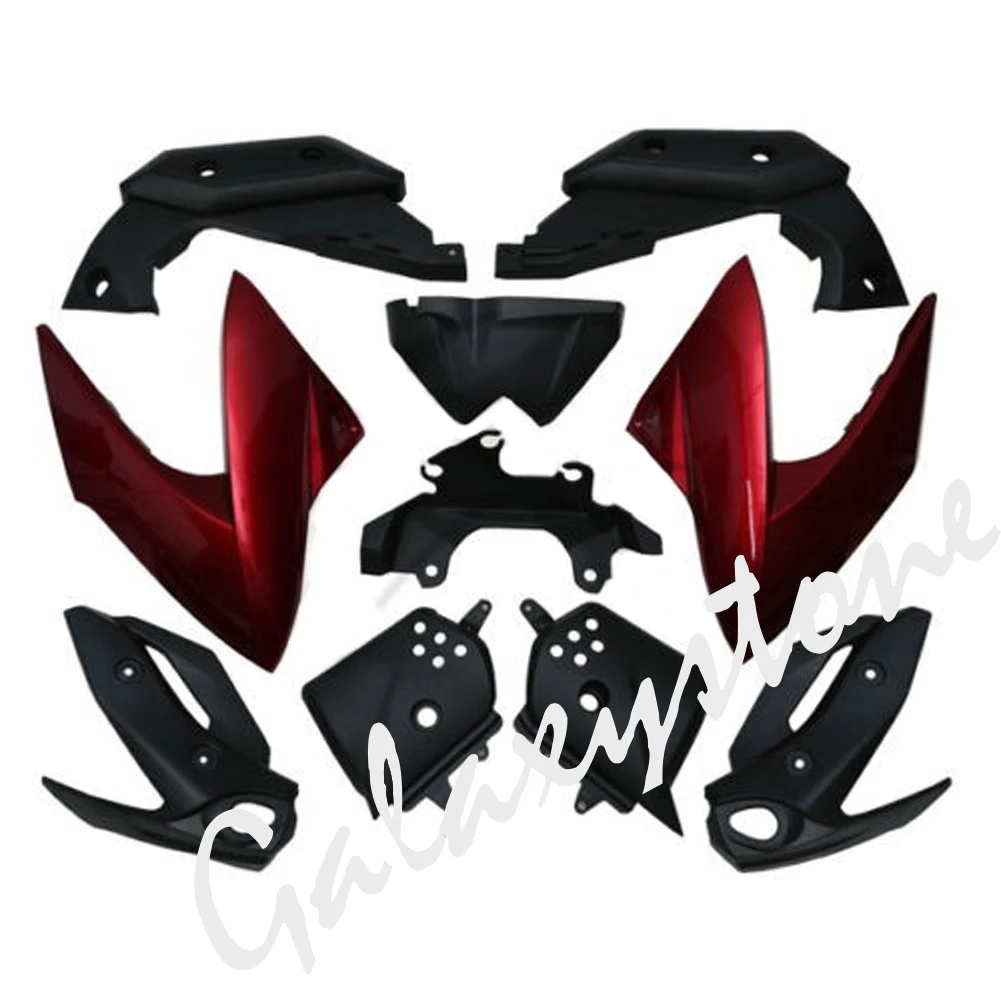 Красный Кузов ABS Пластик обтекатель хомут комплект для Yamaha XJ6 20092011 2010 2012|Полные