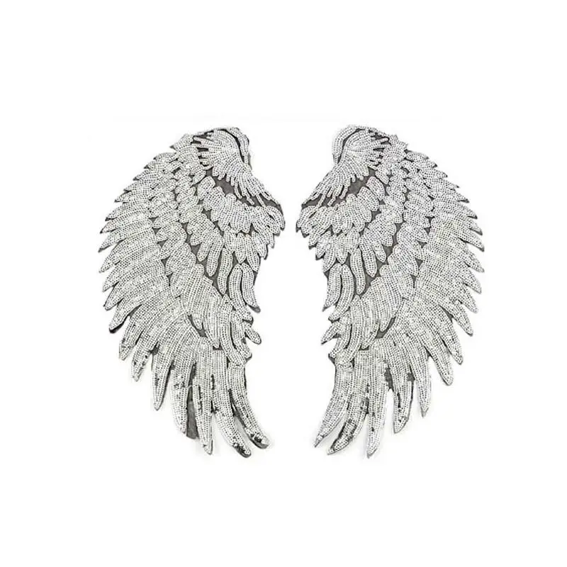 2 шт./лот аппликация блестящие нашивки для одежды сделай сам утюжок на блестках