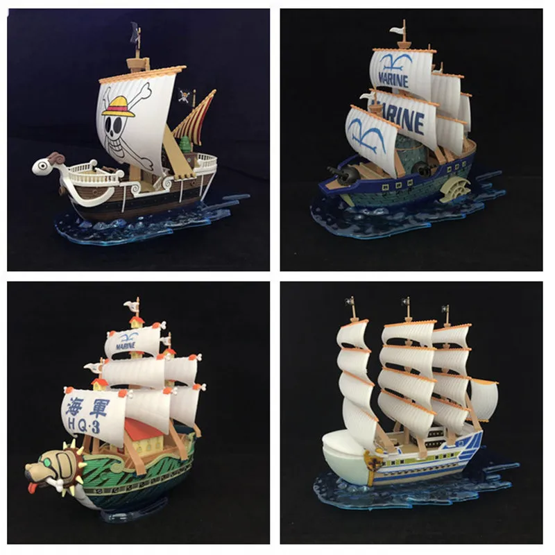 Горячая аниме one piece Going Merry тысяч Sunny& Meryl лодочный пиратский корабль фигурка ПВХ фигурка Коллекционная модель игрушки подарки
