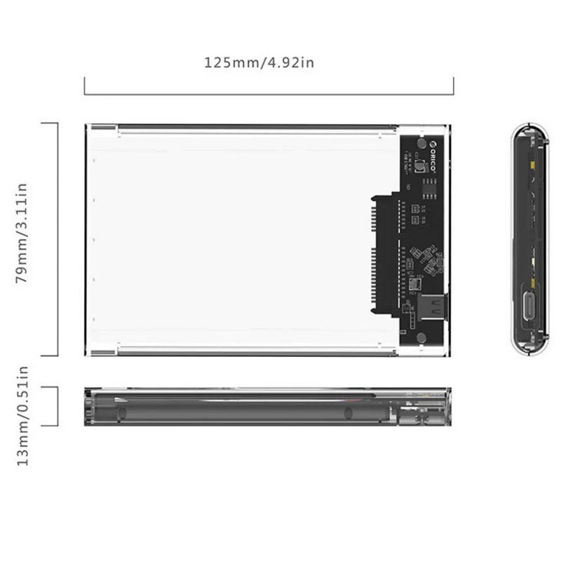 Жесткий диск Sata к Usb 3 0 HDD 2 5 дюйма Type-c внешний жесткий SSD для ноутбука мобильный SATA