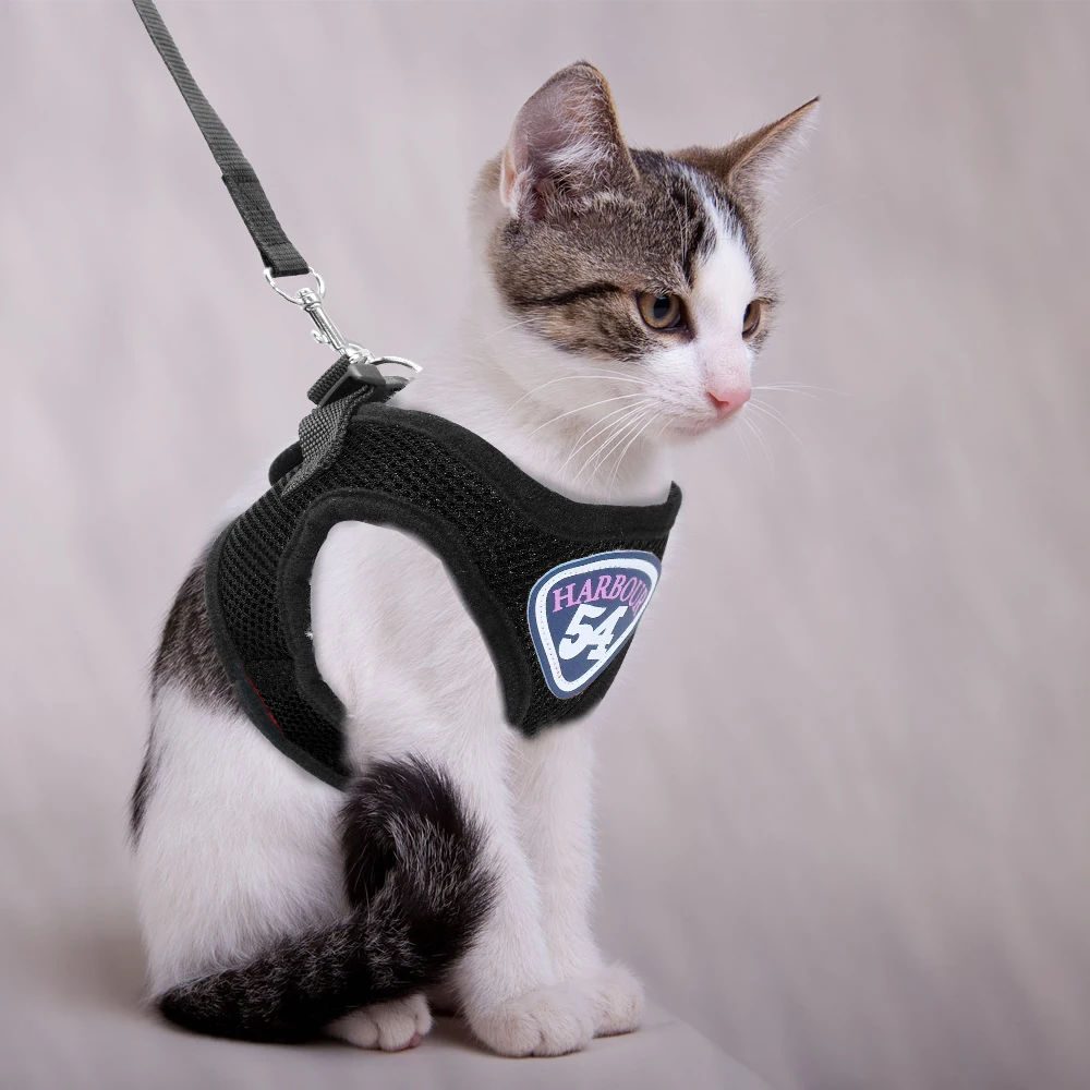 Сетчатая шлейка для кошек маленьких собак куртка щенков котят чихуахуа