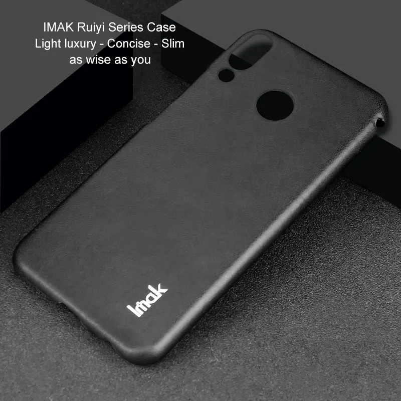 IMAK Ruiyi Series Luxury Skin PU Leather Case for Asus Zenfone 5 (ZE620KL) / 5Z (ZS620KL) Hard PC Back Cover Cases Quality |
