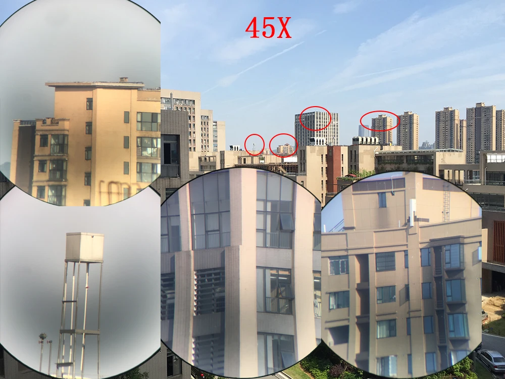 JouFou широкоугольный Монокуляр 15-45X65 большой угол зум водонепроницаемый охотничий
