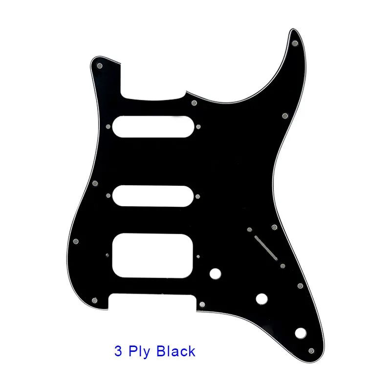 Запчасти для гитары Pleroo-для США \ Мехико Fd Stratocaster 72' 11 винтовое отверстие Стандартный St Humbucker Hss гитара накладка царапина пластина