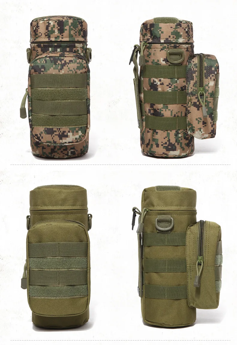 Бутылка для воды для спорта на открытом воздухе сумка Тактическая Военная Molle система бутылка для воды сумка портативный чайник держатель