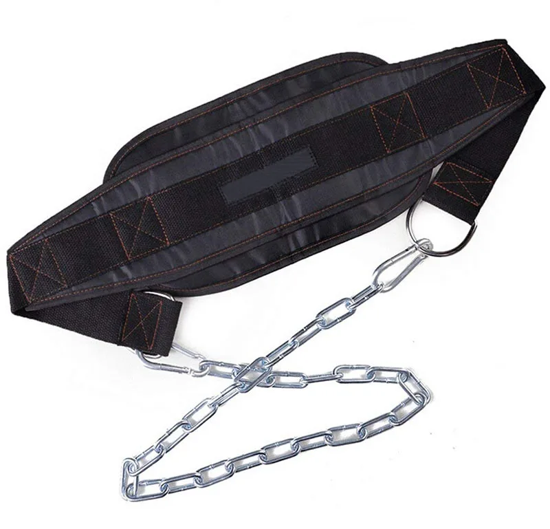 Тяжелая подъемная стойка для отжиманий с цепью Crossfit Pull Up Belt для силового лифтинга фитнеса бодибилдинга силовой тренировки тренажерного зала оборудования