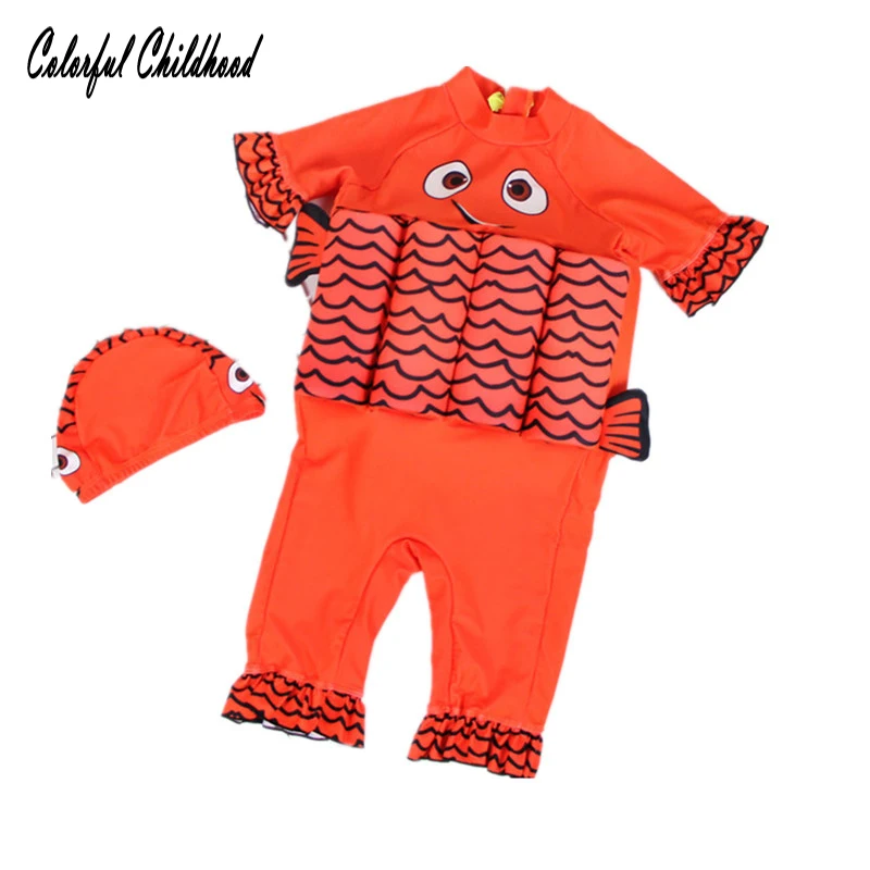 Детский слитный купальник с коротким рукавом на возраст 1 5 лет|Комплекты одежды