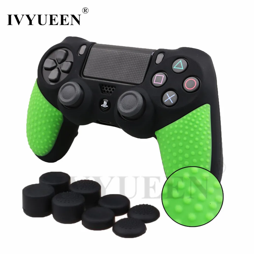 Чехол для контроллера Sony Dualshock 4 PS4 DS4 Pro Slim нескользящий Силиконовый чехол