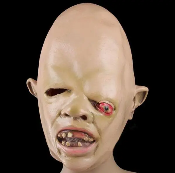 Страшно Одноглазый монстр вечерние маска Страшные маски взрослых полный уход за