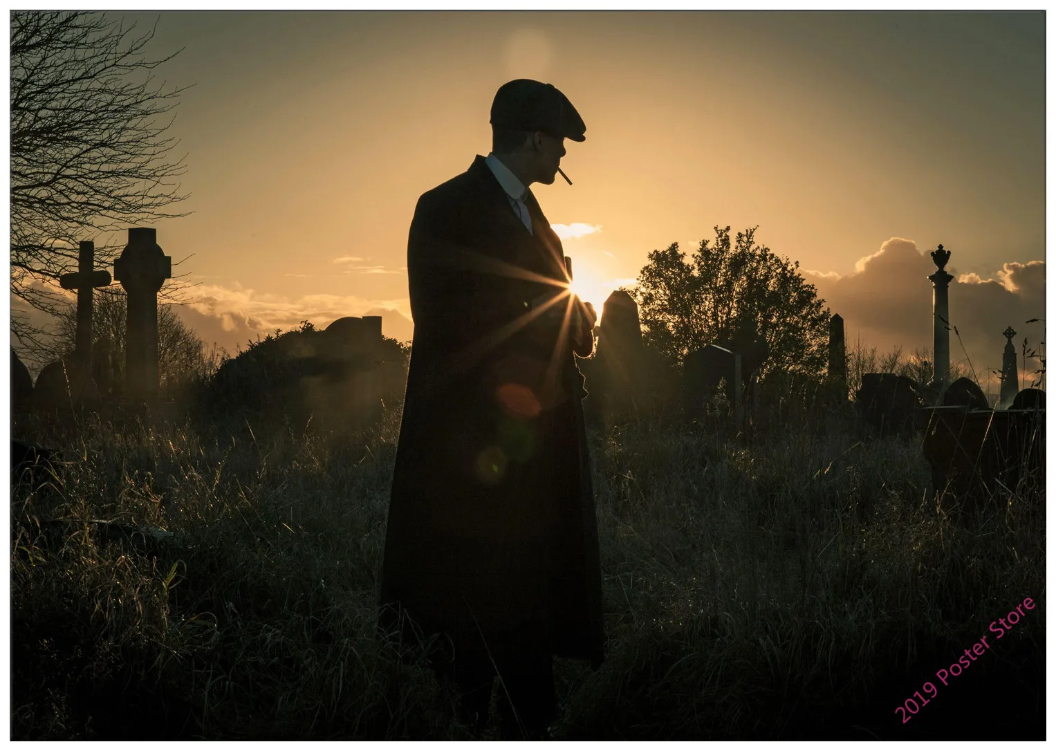 Плакаты и принты Peaky Blinders фильм плакат настенный Декор стены белая бумага живопись для гостиной украшение дома 2003