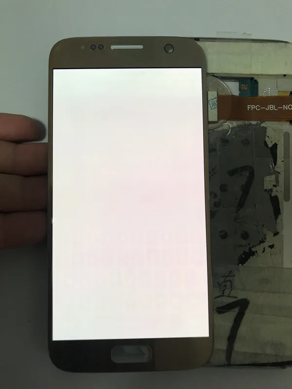 Оригинальный ЖК дисплей Burn in shadow для SAMSUNG GALAXY S7 G930F G930A сменный сенсорный экран с