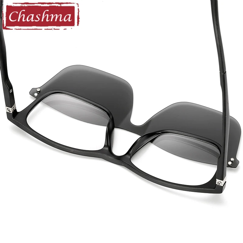 Брендовые магнитные зеркальные солнцезащитные очки Chashma TR90|Мужские кадры| |