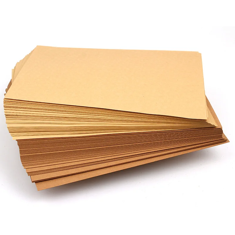 100gsm 10/20/50 шт. A3 30x42 см коричневый Kraft Бумага DIY Handmake изготовление карточек Бумага Высокое качество Толстые бумажный картон, плотный картон