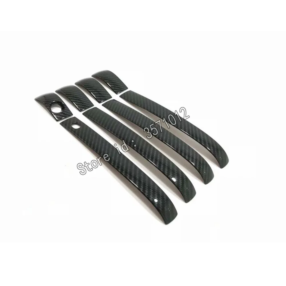 For Jeep Grand Cherokee 2014 2015 2016 2017 2018 Car Sticker Styling Cover Accessories Door Handle Holder Trim Frame Parts 8pcs |