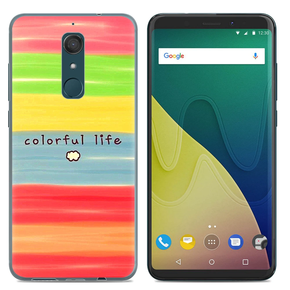 Чехол для телефона Wiko View XL 5 99 дюйма милый мультяшный высококачественный мягкий