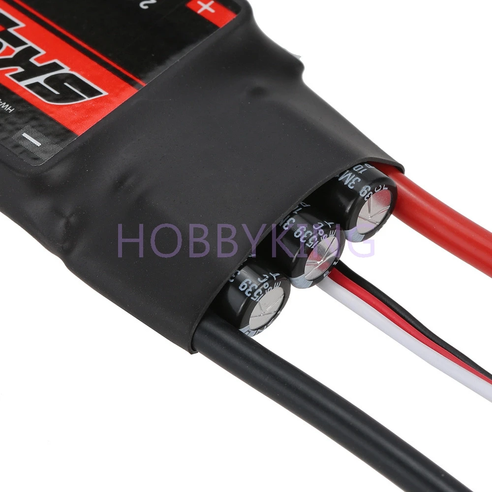 Оригинальный бесщеточный контроллер скорости Hobbywing Skywalker 80A ESC с UBEC для