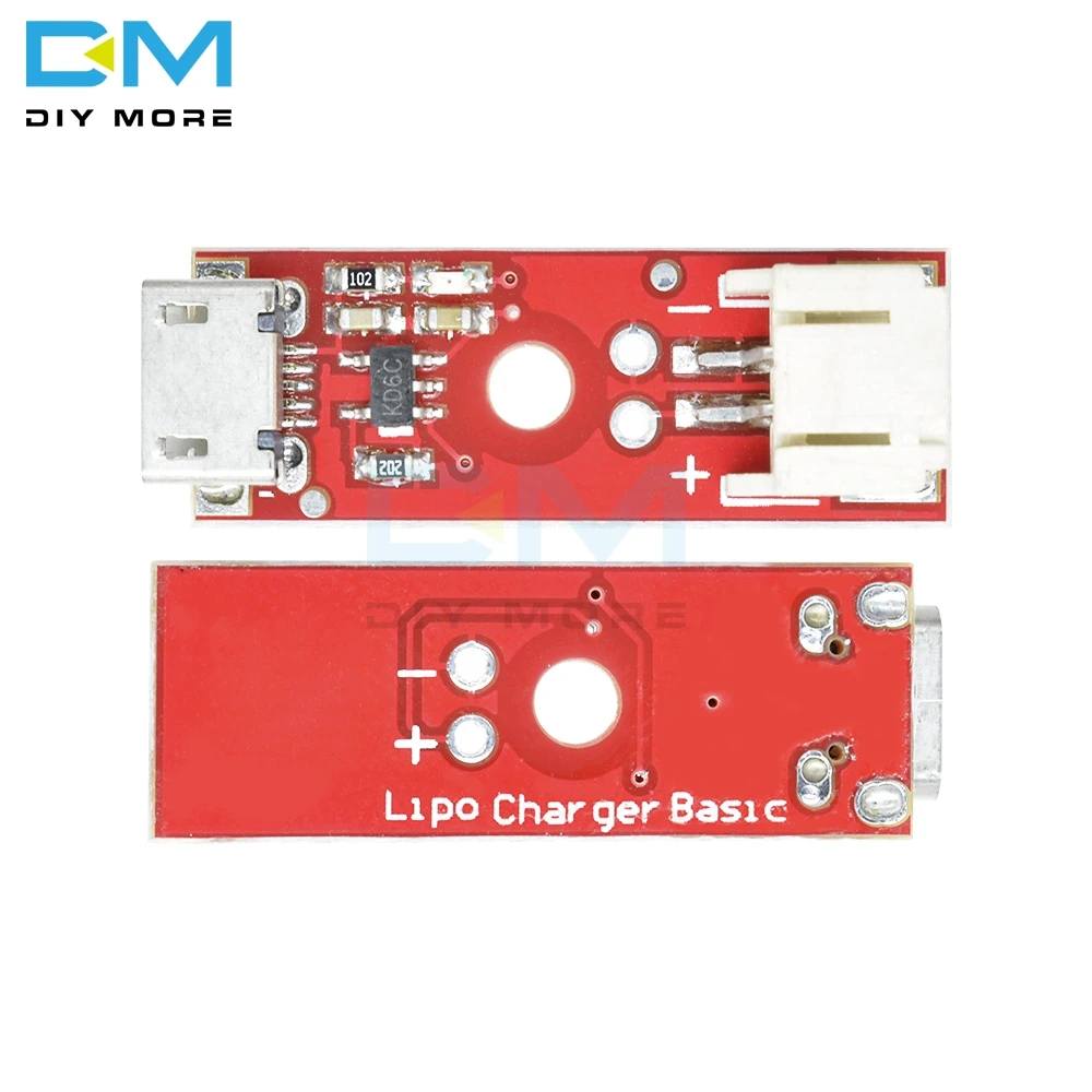 Базовое зарядное устройство Diymore LiPo с Micro USB 3 7 в мА внешний модуль зарядного